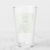 Verre May Birthstone Emerald design (Dos)