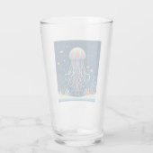 Verre méduse marine/plage/côtière (Dos)