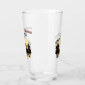 Verre Meilleur ami, dernière soirée de rodéo, cow-boy, f (Gauche)