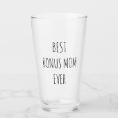 Verre Meilleur Bonus Maman jamais (Devant)
