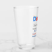 Verre Meilleur cadeau du docteur (Droite)