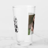 Verre Meilleur Chien Maman Jamais Photo (Gauche)