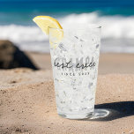 Verre Meilleur Grampa depuis 20XX Moderne Simple Preppy<br><div class="desc">Ce design simple et moderne est composé de la typographie de san serif.</div>