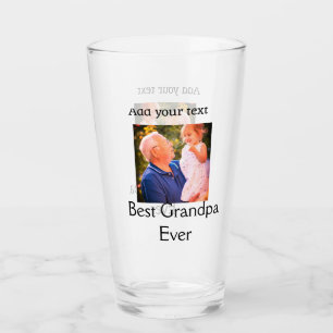 Verre Meilleur grand-père jamais grand-père photo cadeau