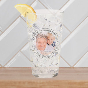 Verre Meilleur grand-père jamais photo classique moderne