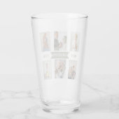 Verre Meilleur grand-père jamais - Photos personnalisées (Dos)