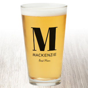 Verre Meilleur nom de monogramme