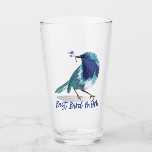 Verre Meilleur Oiseau MOM (Devant)