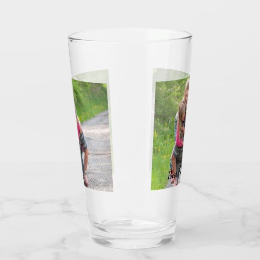 Verre Meilleur Oncle Ever 2 photo personnalisée (Droite)