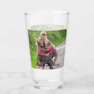 Verre Meilleur Oncle Ever 2 photo personnalisée