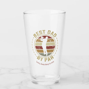 Verre Meilleur Papa Golfeur Personnalisé