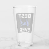 Verre Meilleur papa jamais (Dos)