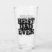 Verre Meilleur papa jamais robuste (Devant)