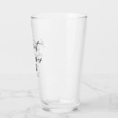 Verre Meilleur père de chat jamais (Gauche)