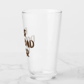 Verre Meilleur père de chien (Gauche)