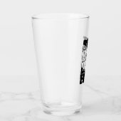 Verre Meilleur père de chien jamais (Droite)