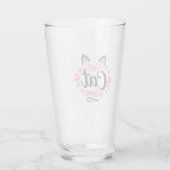 Verre Meilleure maman de chat (Dos)