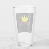 Verre Meilleure maman de foot (Dos)