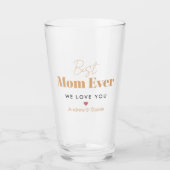 Verre Meilleure maman jamais (Devant)