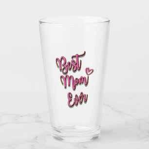 Verre Meilleure maman jamais cadeau Glass