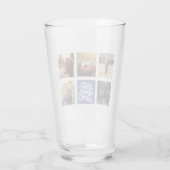 Verre Meilleure maman Jamais personnalisée Collage photo (Dos)