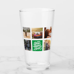 Verre Meilleure Maman Jamais Personnalisée Photo Collage