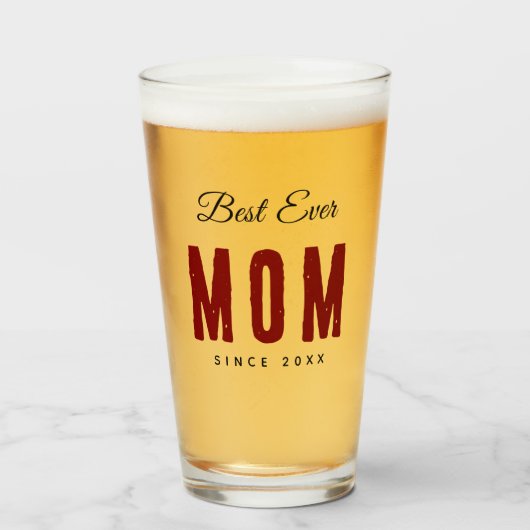 Verre Meilleure Maman Simplement (Dos (rempli))
