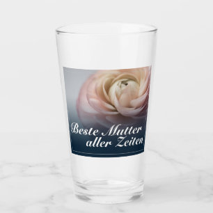 Verre Meilleure mère de tous les temps avec une grande r