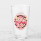Verre Meilleure mère du monde jamais premier ami meilleu (Devant)