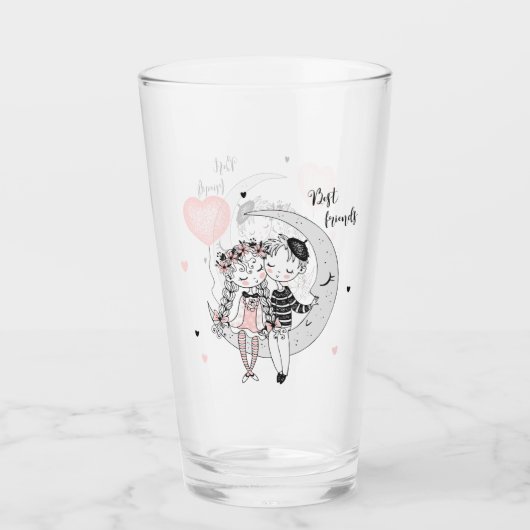 Verre Meilleurs amis (Devant)