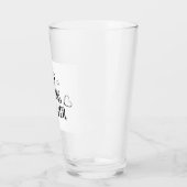 VERRE "MEILLEURS AMIS POUR TOUS" (Gauche)