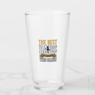 Verre Meilleurs papas ont des filles qui dansent Vintage