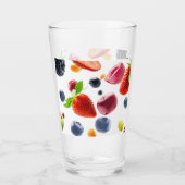 Verre Mélanger les fruits (Dos)