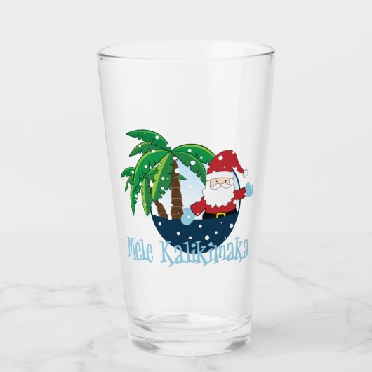 Verre Mele Kalikimaka (Devant)