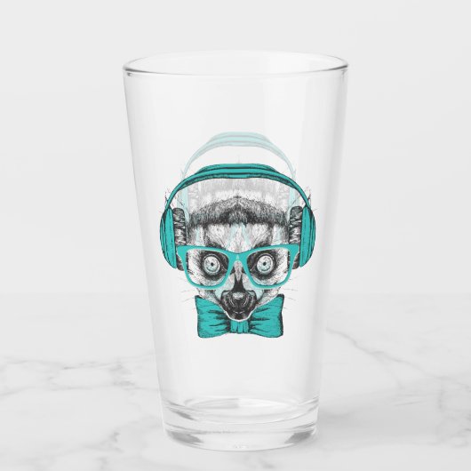 Verre Mélomane du lémur | (Devant)