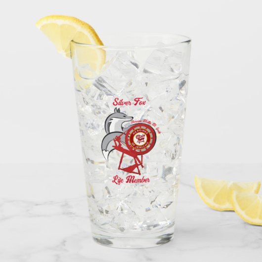 Verre Membre du HOJ Silver Fox Life (Devant glace)