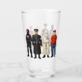 Verre Même Différent Costume (Dos)
