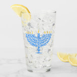 Verre Menorah<br><div class="desc">Menorah illustrée</div>