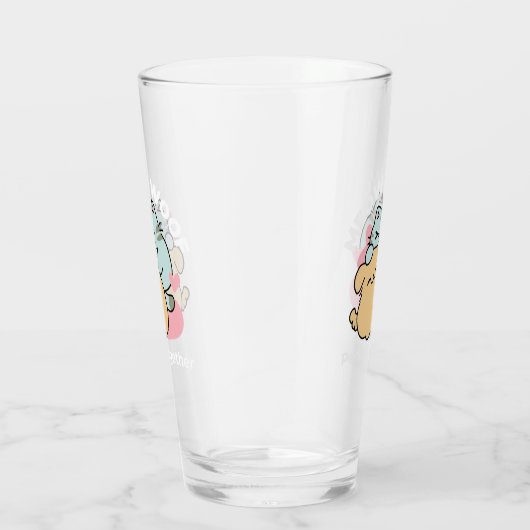 Verre Meow & Woof Perfect Together - Cute Cat and Dog (Droite)