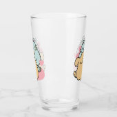 Verre Meow & Woof Perfect Together - Cute Cat and Dog (Gauche)