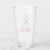 Verre Merci aux infirmières (Dos)