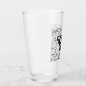 Verre Merci Dans Différentes Langues (Droite)