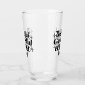 Verre Merci, Gratuit, Béni Étincelant Thanksgiving (Gauche)