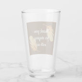 Verre Merci Maison d'hôtes Location Appréciation (Dos)