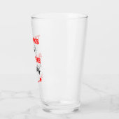 Verre Merci Pour Tous Les Orgasmes Noirs (Gauche)