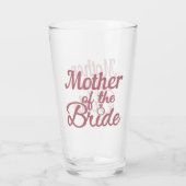 Verre Mère De La Famille Mariage Mariée (Dos)