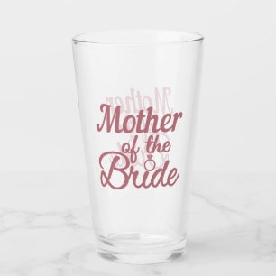 Verre Mère De La Famille Mariage Mariée