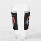 Verre Mère du Rose Mariage Floral (Gauche)