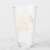 Verre Mère matriarche Rose personnalisée (Dos)