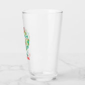 Verre Merry Christmas Peppermenthe Holiday Wreath (Gauche)